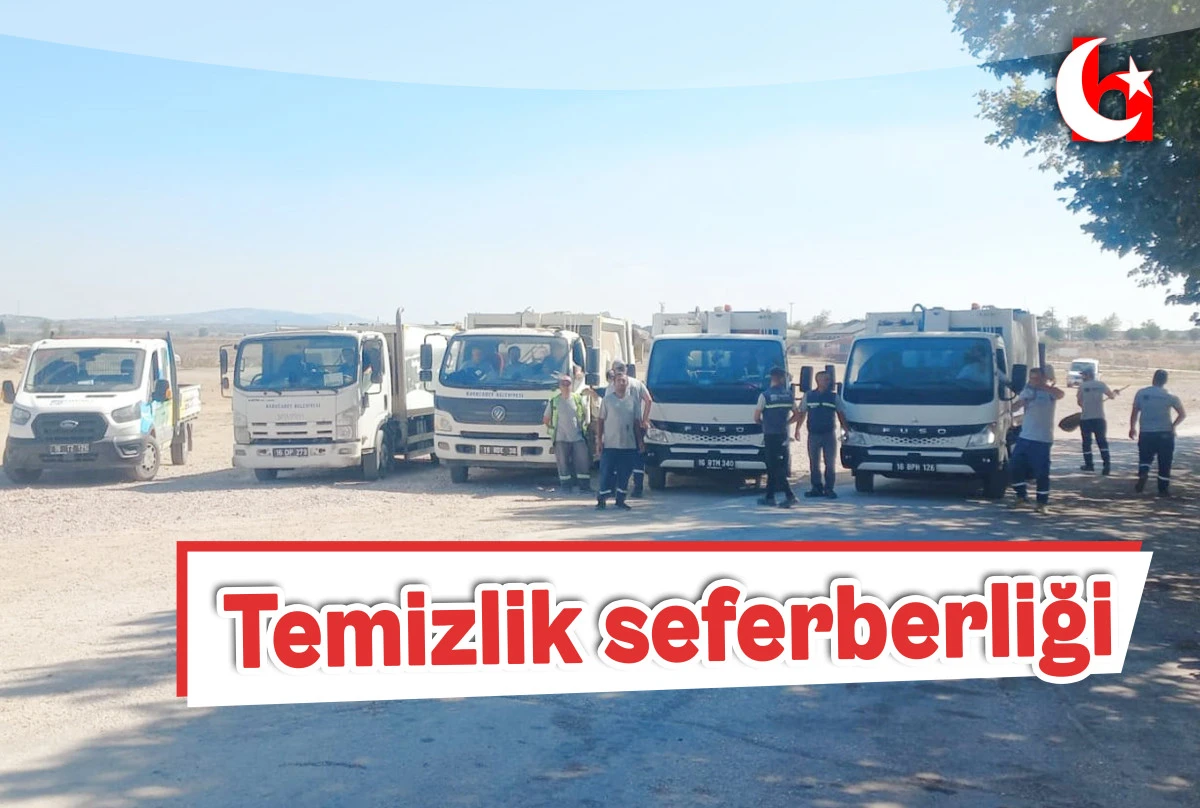 Temizlik seferberliği