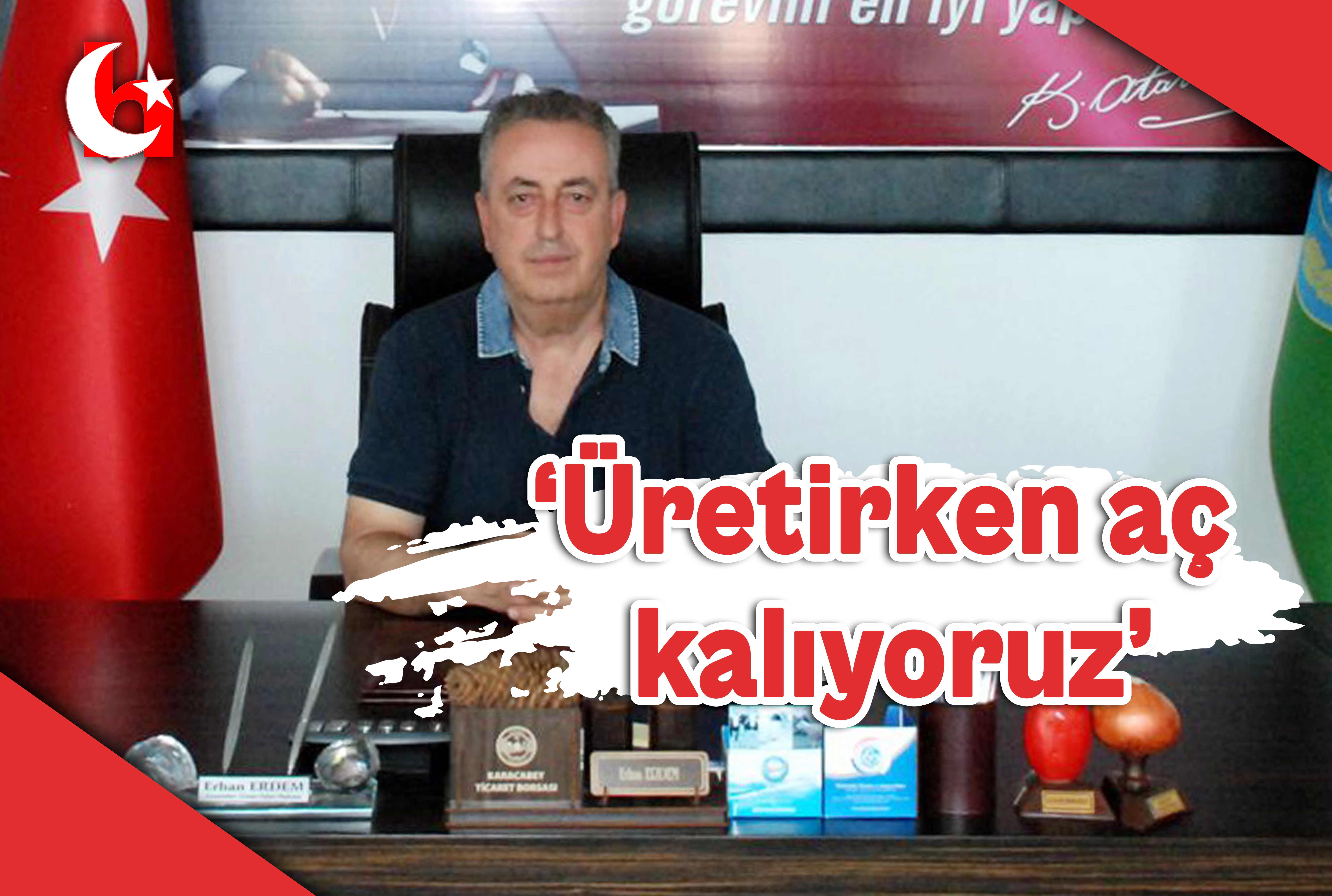 &lsquo;&Uuml;retirken a&ccedil; kalıyoruz&rsquo;
