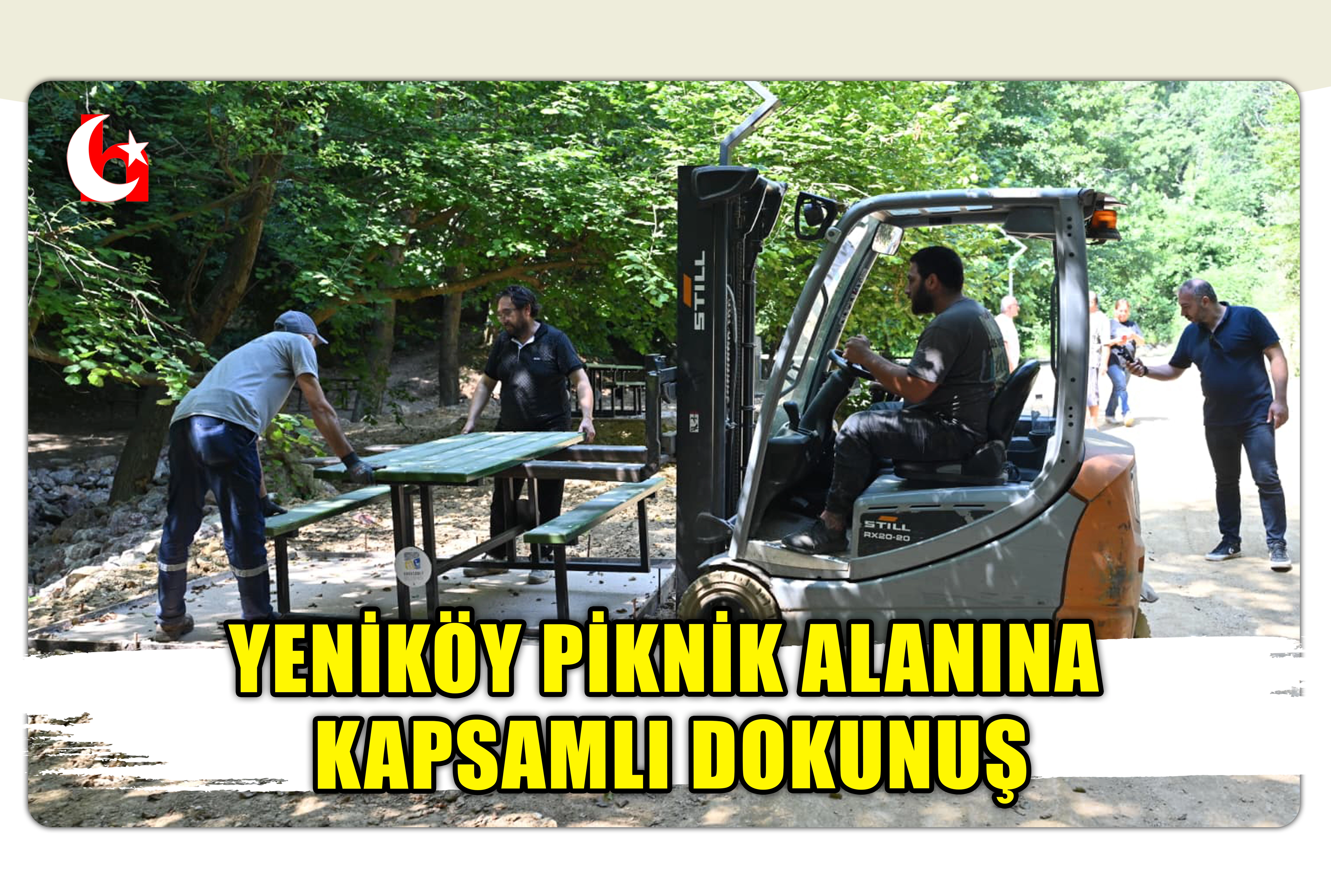 YENİK&Ouml;Y PİKNİK ALANINA KAPSAMLI DOKUNUŞ