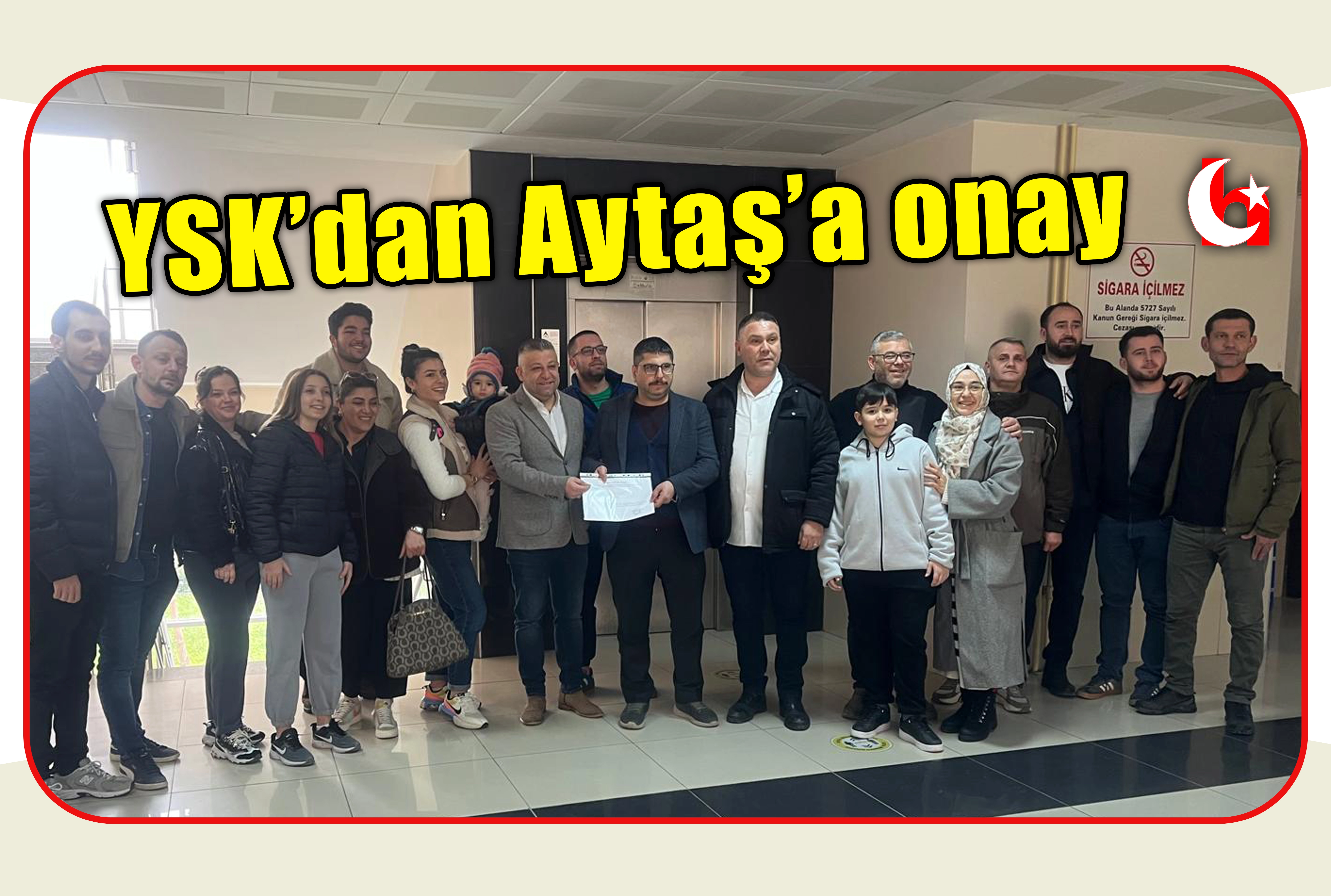 YSK&rsquo;dan Aytaş&rsquo;a onay