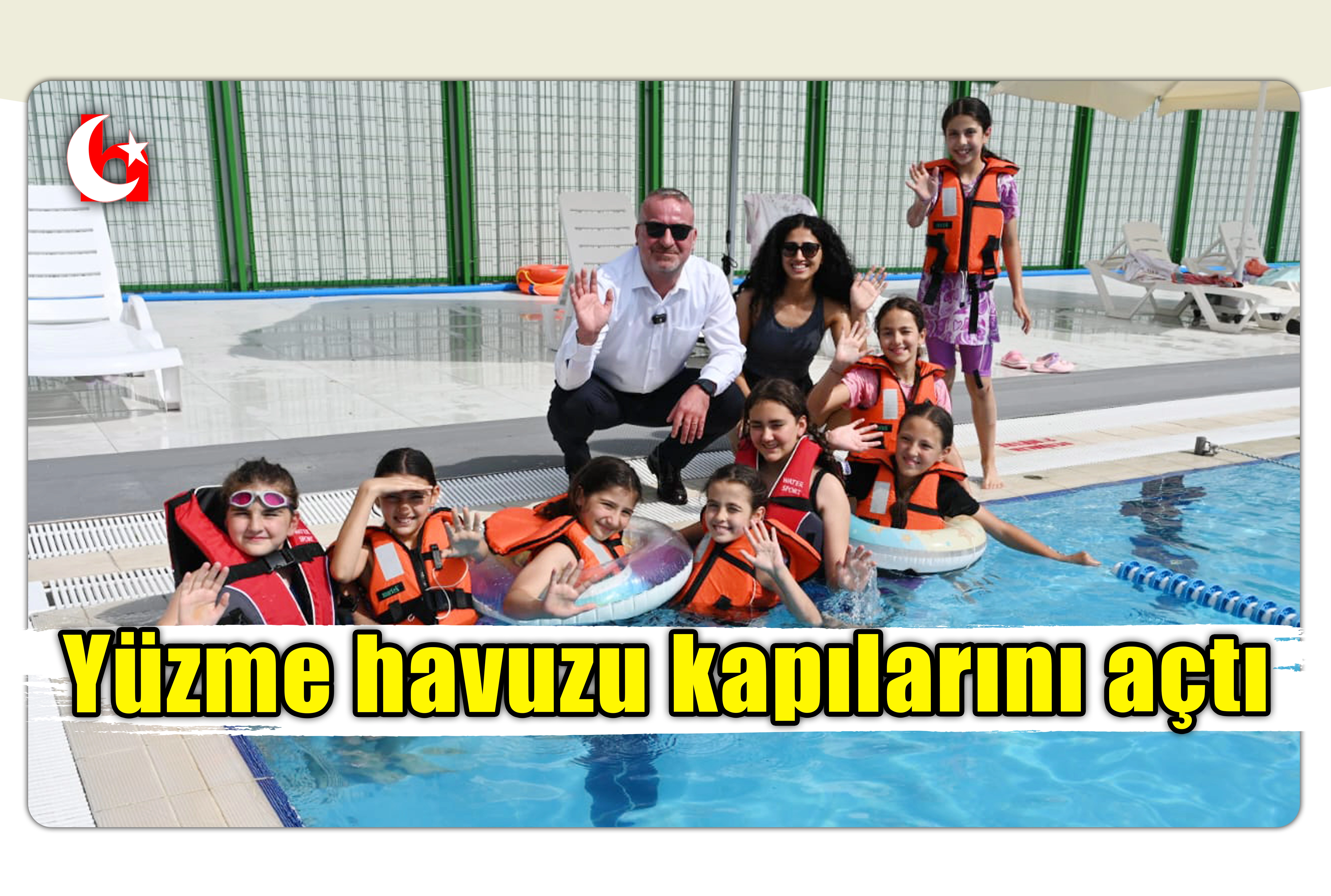 Y&uuml;zme havuzu kapılarını a&ccedil;tı