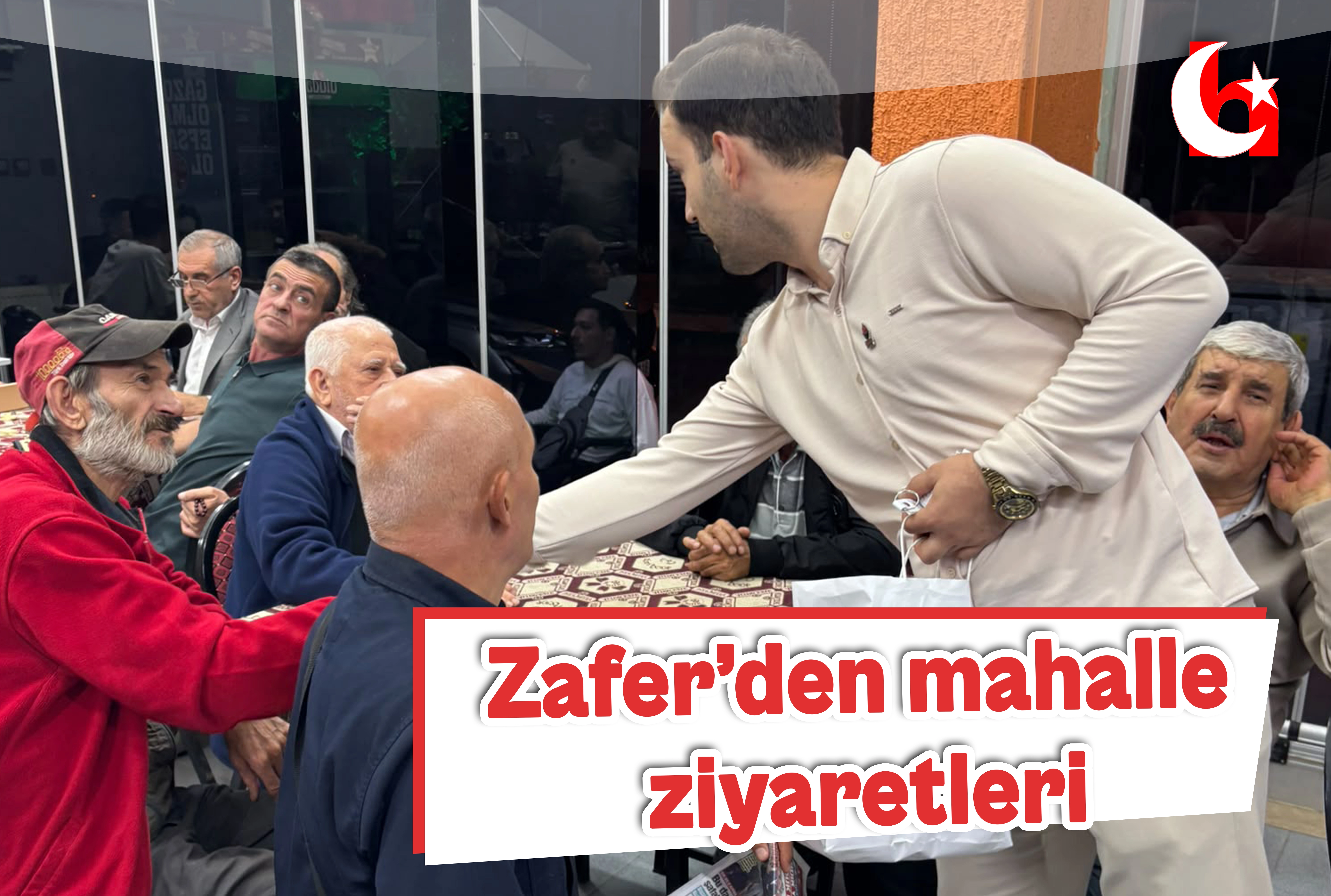 Zafer&rsquo;den mahalle ziyaretleri